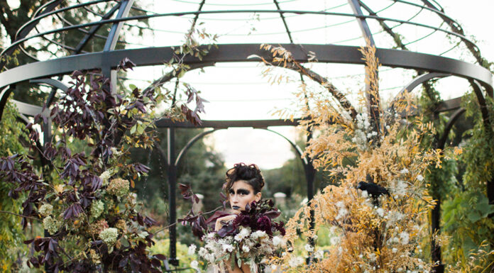 Blackbird Themed Halloween Wedding Inspiration