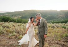 Real Wedding: Tiffani & Taylor’s Mountainside Matrimony at Blue Sky
