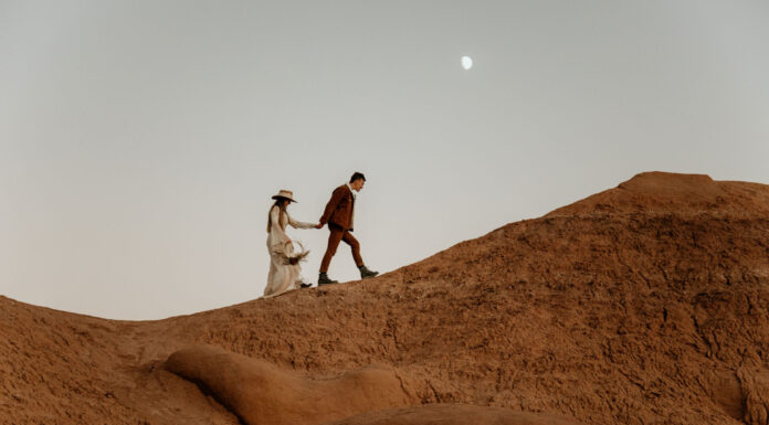 Emily & Brad Desert Bridals