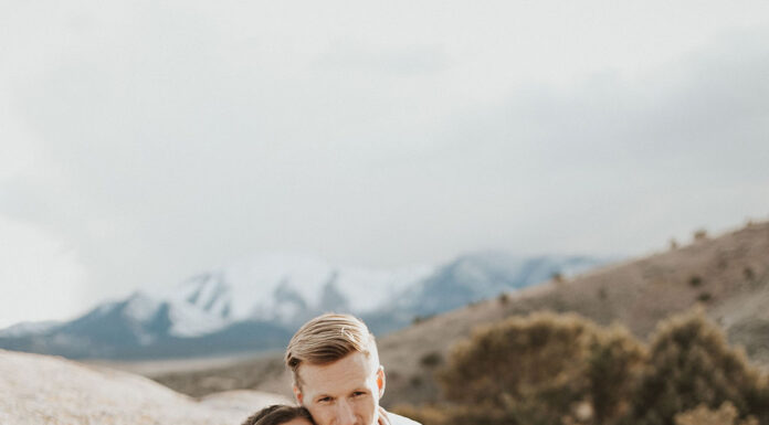 Dusty Blue Beauty: Sandy Elberta Bridals