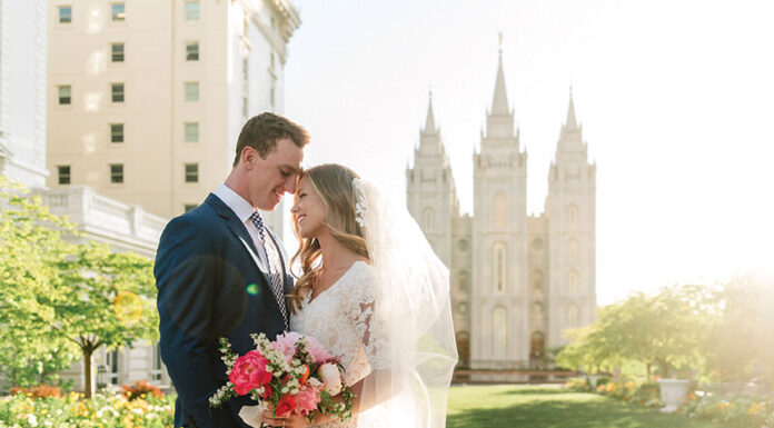 Real Weddings: Life is Sweet at Salt Lake City LDS Temple