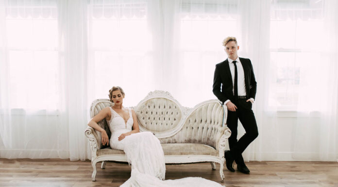 Welcome to the ’20s: Art Deco Inspired Bridal Fashion