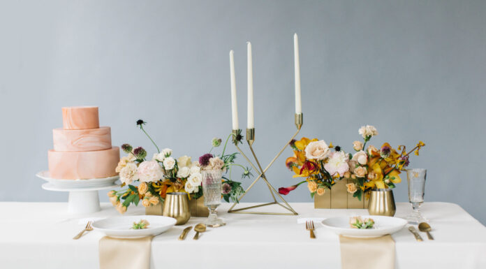 Art Deco Meets Minimalist Wedding Style