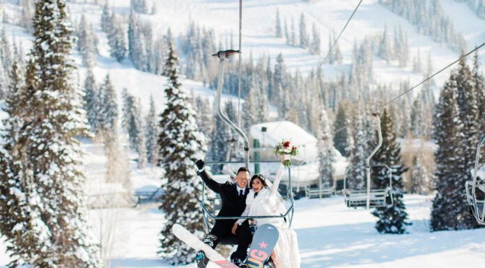 Send It: Snowboard Bridals at Snowbird Resort