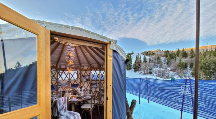 Yurt Village Now Open–St. Regis Deer Valley