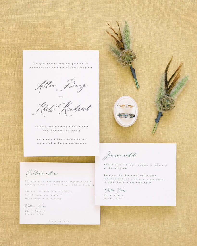wedding invitations, stationary,