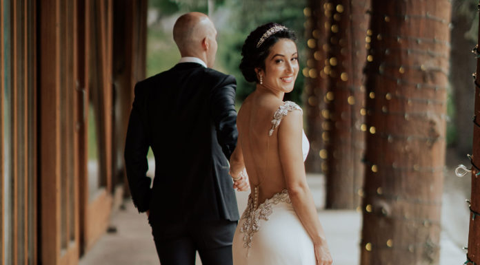 Real Wedding: Cabin Chic