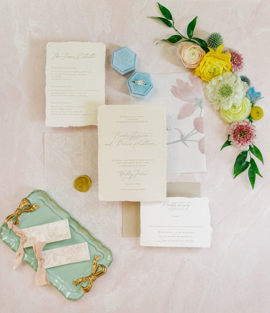 Pastel Wedding Palette