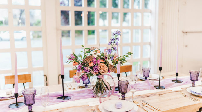 Once Upon a Lilac Fairy Tale purple wedding