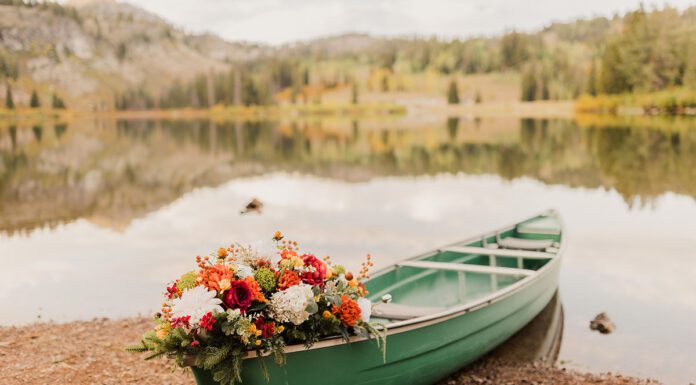 Logan & Youka’s Canoe Wedding Elopement