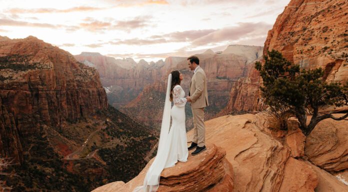 Forever In Love: Red Rock Bridals in Zion National Park