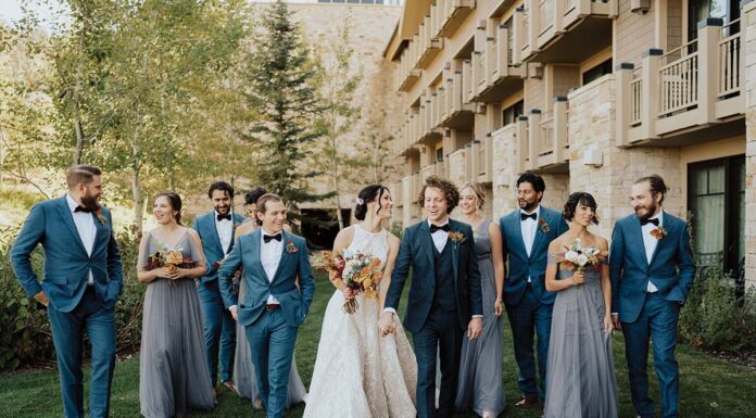 Autumn Wedding at Montage: Courtney & Damien