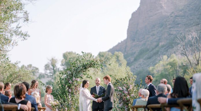 Kate & Dan’s Floral Mountain Wedding