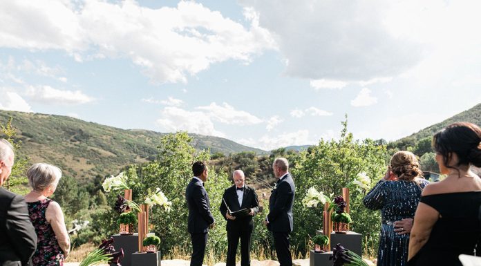 Real Wedding: Jon & Tito’s Masculine Blue Sky Ceremony