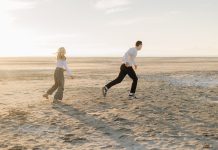 Sunset on The Great Saltair