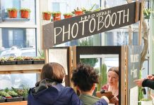 Say Cheese with The Hand Drawn Photo Booth