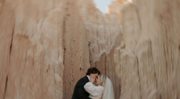 Destination Bridals in Cathedral Gorge, Nevada