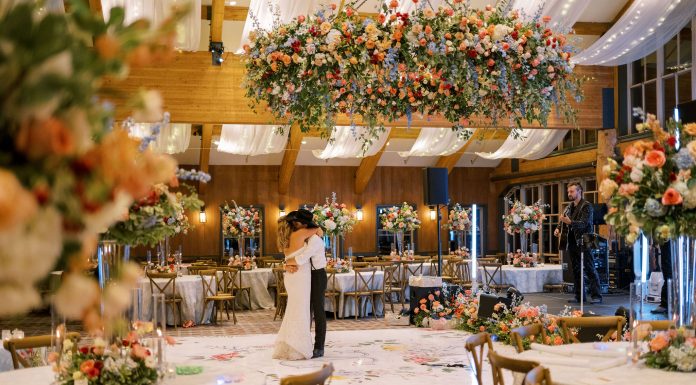 Real Wedding: Carmen and Caeden’s Floral-Draped Fête at Silver Lake Lodge